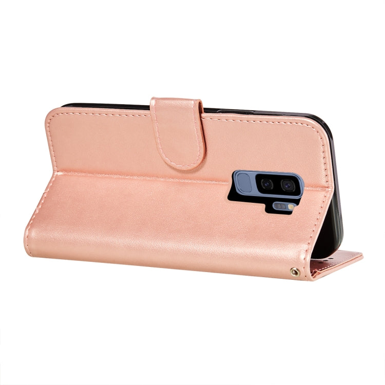 For Samsung Galaxy S9 Plus Flower Vine Embossing Pattern Horizontal Flip Leather Case with Card Slot & Holder & Wallet & Lanyard