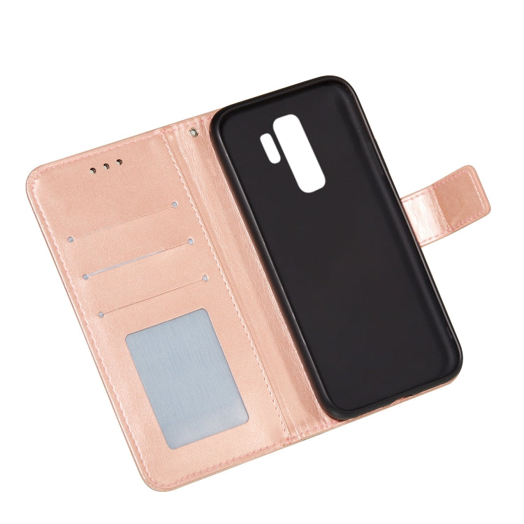 For Samsung Galaxy S9 Plus Flower Vine Embossing Pattern Horizontal Flip Leather Case with Card Slot & Holder & Wallet & Lanyard