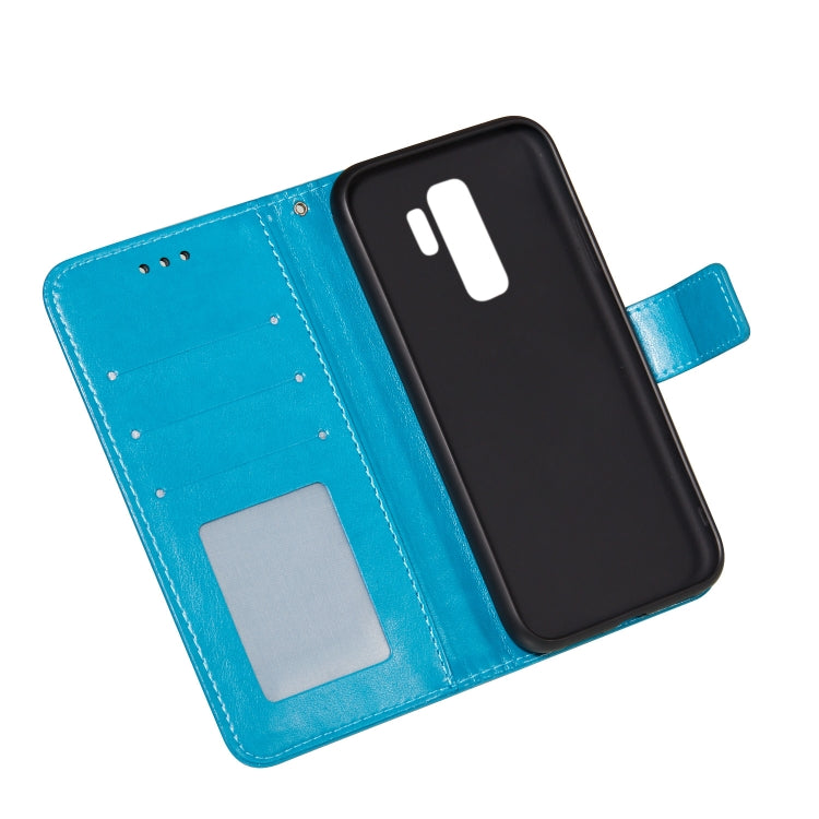 For Samsung Galaxy S9 Plus Flower Vine Embossing Pattern Horizontal Flip Leather Case with Card Slot & Holder & Wallet & Lanyard