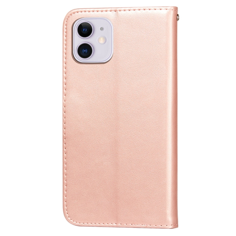 For iPhone 11 Flower Vine Embossing Pattern Horizontal Flip Leather Case with Card Slot & Holder & Wallet & Lanyard