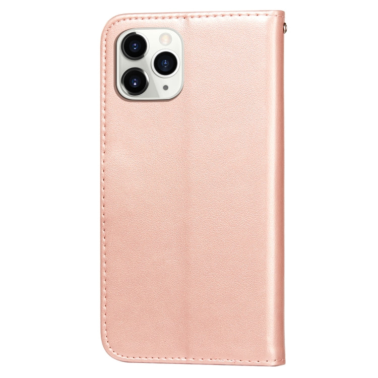 For iPhone 11 Pro Max Flower Vine Embossing Pattern Horizontal Flip Leather Case with Card Slot & Holder & Wallet & Lanyard