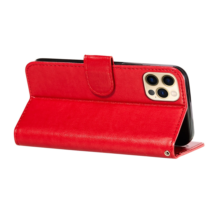 For iPhone 12 / 12 Pro Flower Vine Embossing Pattern Horizontal Flip Leather Case with Card Slot & Holder & Wallet & Lanyard