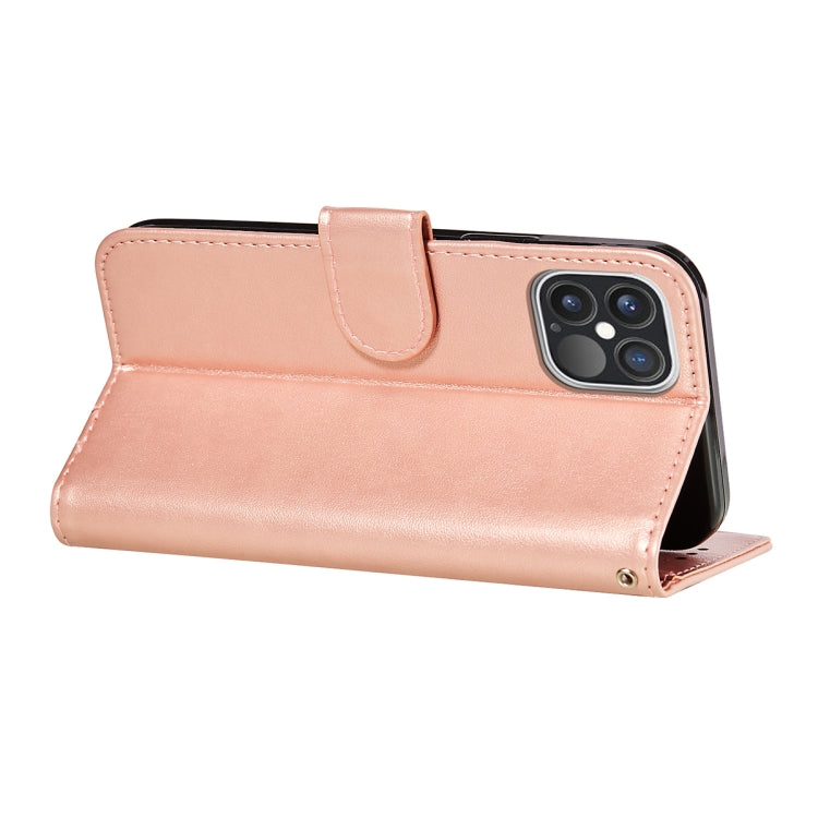 For iPhone 12 Pro Max Flower Vine Embossing Pattern Horizontal Flip Leather Case with Card Slot & Holder & Wallet & Lanyard