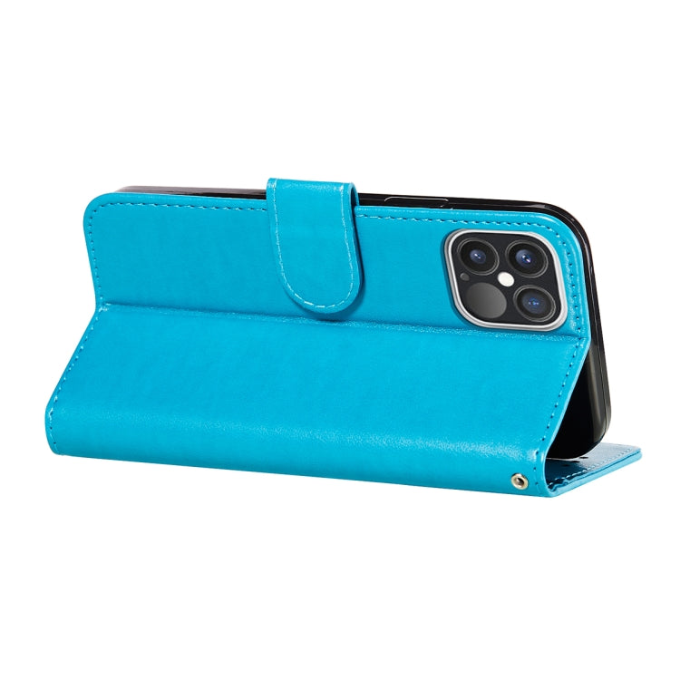 For iPhone 12 Pro Max Flower Vine Embossing Pattern Horizontal Flip Leather Case with Card Slot & Holder & Wallet & Lanyard