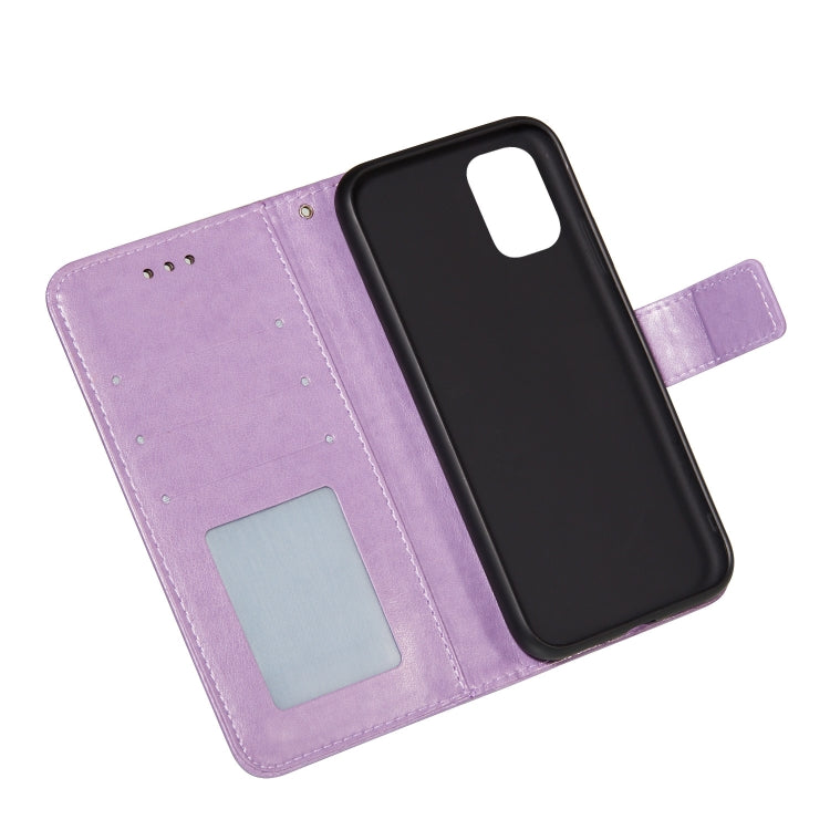 For Samsung Galaxy A31 Flower Vine Embossing Pattern Horizontal Flip Leather Case with Card Slot & Holder & Wallet & Lanyard