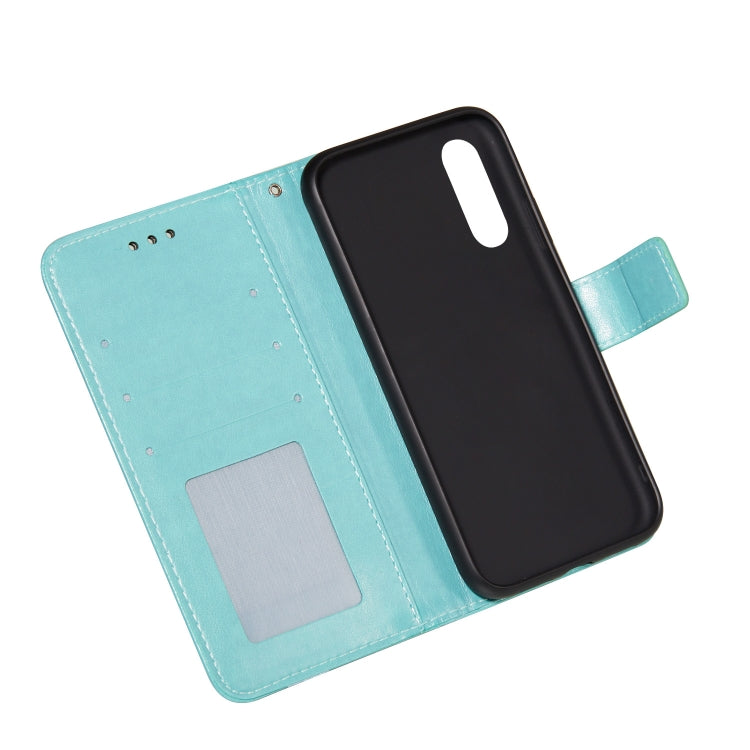For Samsung Galaxy A90 5G Flower Vine Embossing Pattern Horizontal Flip Leather Case with Card Slot & Holder & Wallet & Lanyard