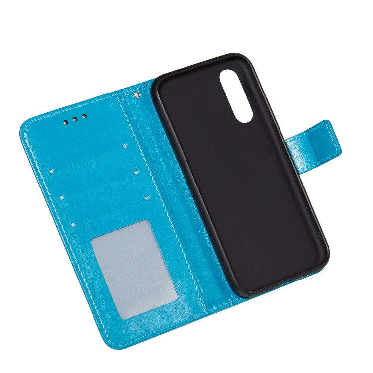 For Samsung Galaxy A90 5G Flower Vine Embossing Pattern Horizontal Flip Leather Case with Card Slot & Holder & Wallet & Lanyard