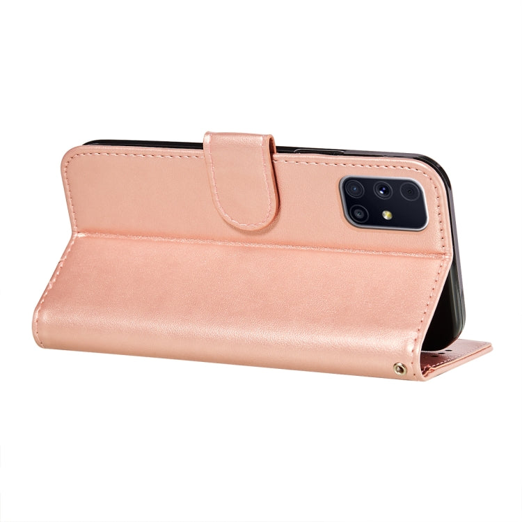 For Samsung Galaxy M31s Flower Vine Embossing Pattern Horizontal Flip Leather Case with Card Slot & Holder & Wallet & Lanyard