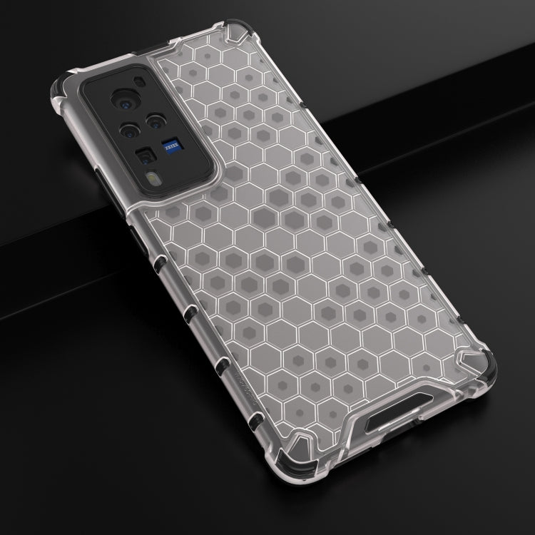 For vivo X60 Shockproof Honeycomb PC + TPU Protective Case