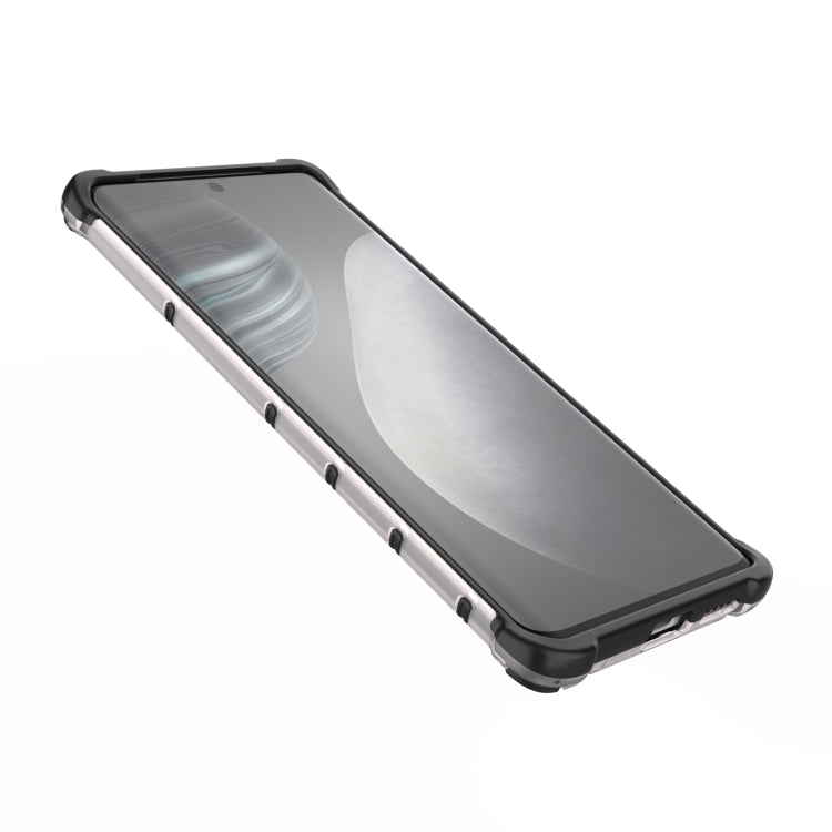 For vivo X60 Shockproof Honeycomb PC + TPU Protective Case
