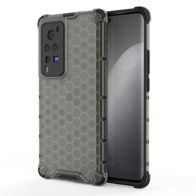 For vivo X60 Pro Shockproof Honeycomb PC + TPU Protective Case
