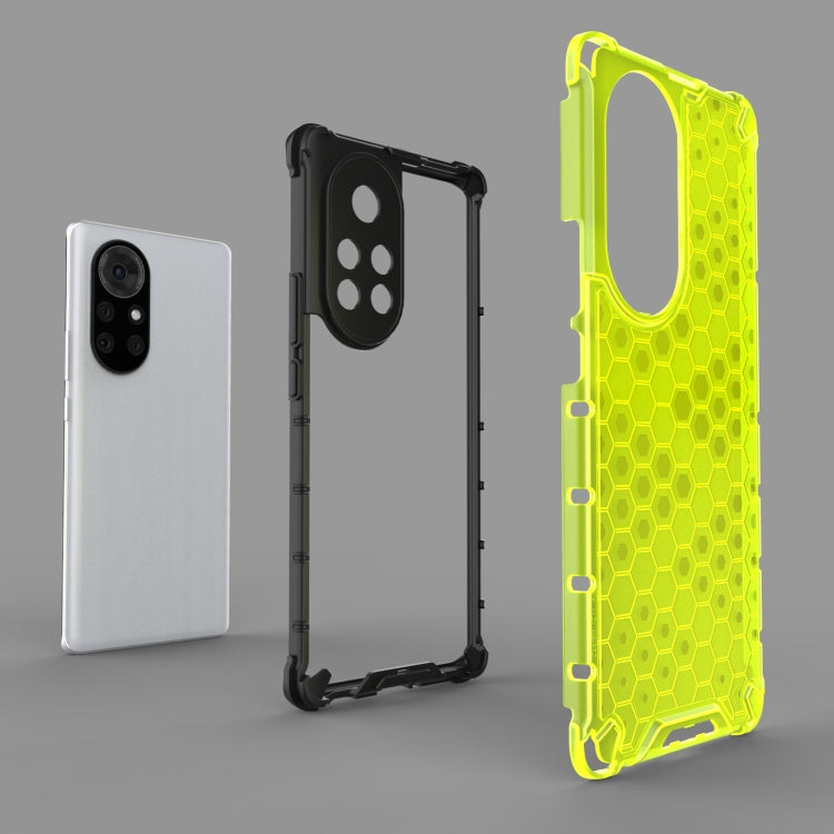 For Huawei nova 8 Pro 5G Shockproof Honeycomb PC + TPU Protective Case