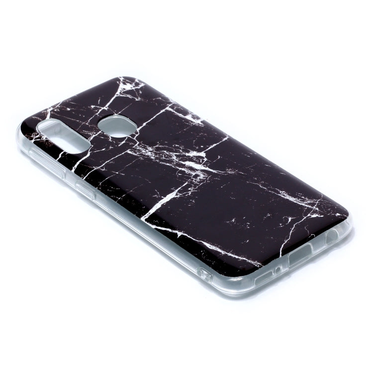 For Galaxy A40 Coloured Drawing Pattern IMD Workmanship Soft TPU Protective Case