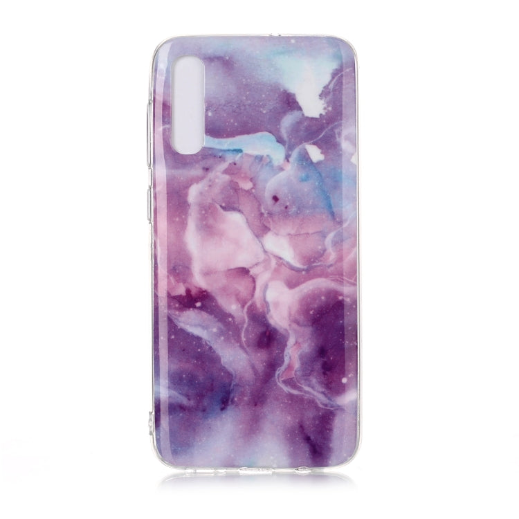 For Galaxy A50 Coloured Drawing Pattern IMD Workmanship Soft TPU Protective Case