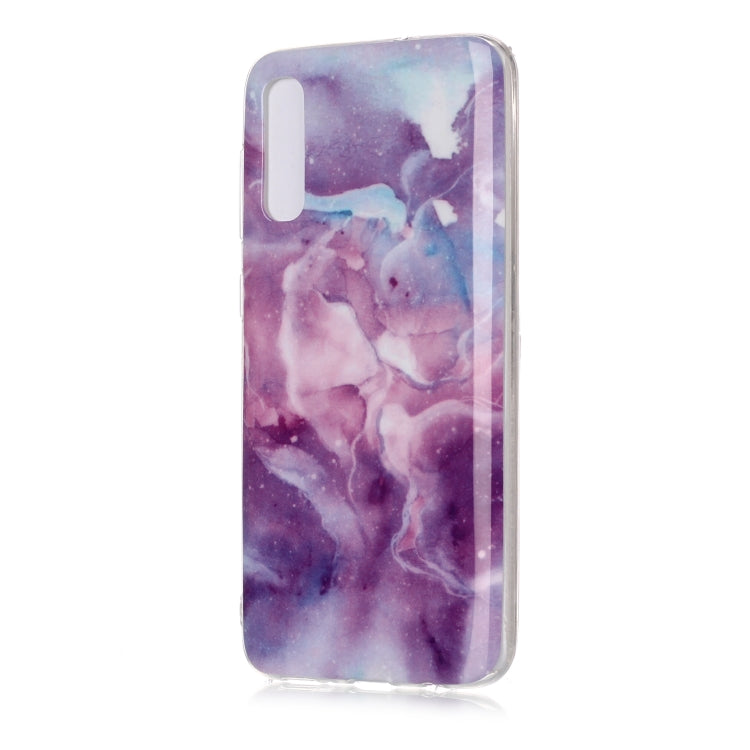 For Galaxy A50 Coloured Drawing Pattern IMD Workmanship Soft TPU Protective Case