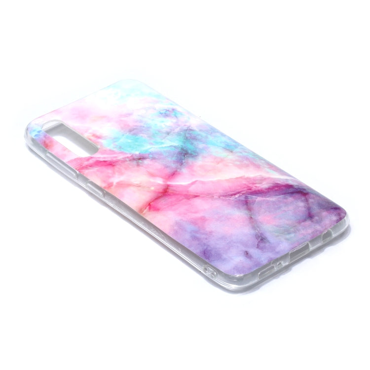 For Galaxy A50 Coloured Drawing Pattern IMD Workmanship Soft TPU Protective Case