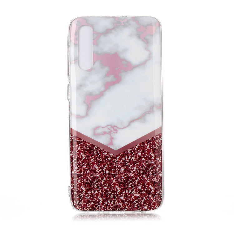 For Galaxy A50 Coloured Drawing Pattern IMD Workmanship Soft TPU Protective Case