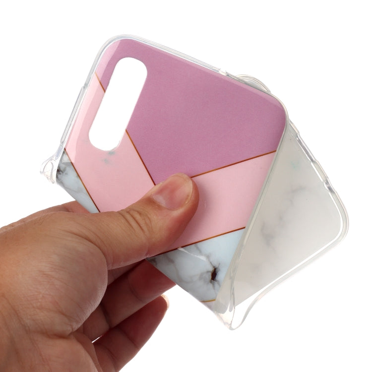 For Galaxy A50 Coloured Drawing Pattern IMD Workmanship Soft TPU Protective Case