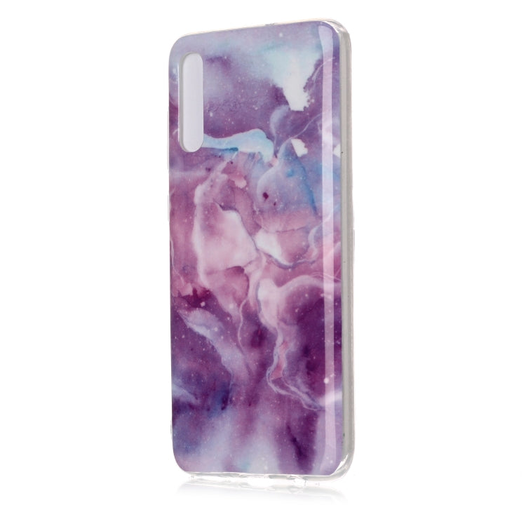 For Galaxy A70 Coloured Drawing Pattern IMD Workmanship Soft TPU Protective Case