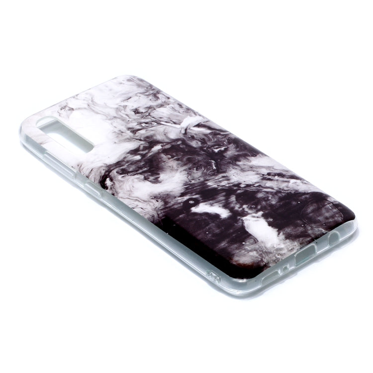 For Galaxy A70 Coloured Drawing Pattern IMD Workmanship Soft TPU Protective Case