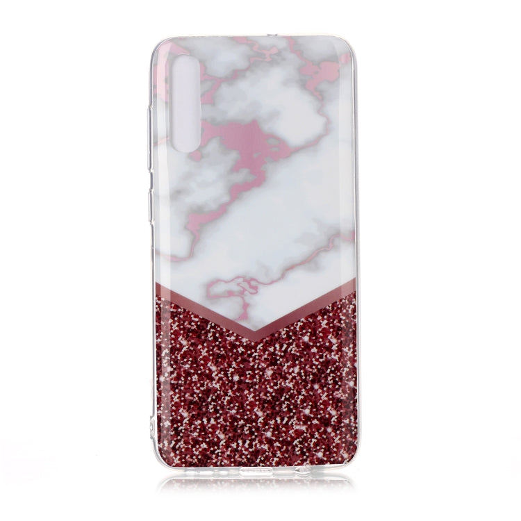 For Galaxy A70 Coloured Drawing Pattern IMD Workmanship Soft TPU Protective Case