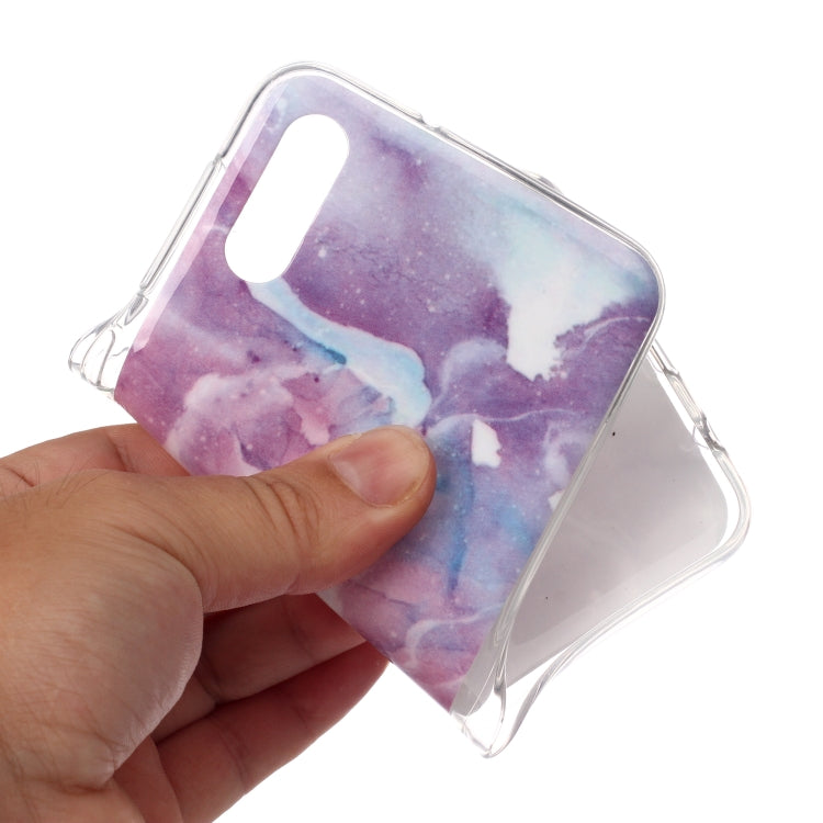 For Galaxy M10 Coloured Drawing Pattern IMD Workmanship Soft TPU Protective Case