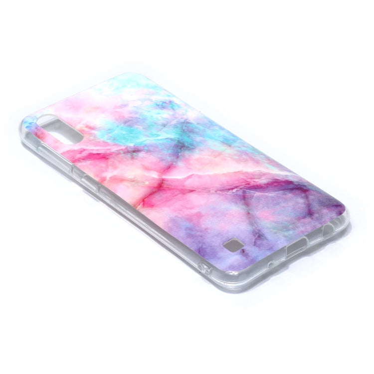 For Galaxy M10 Coloured Drawing Pattern IMD Workmanship Soft TPU Protective Case