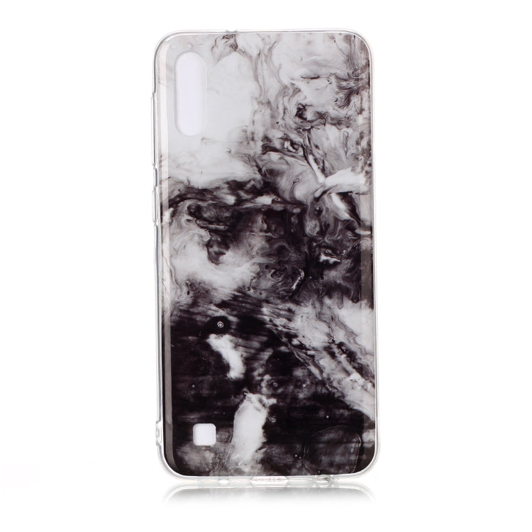 For Galaxy M10 Coloured Drawing Pattern IMD Workmanship Soft TPU Protective Case