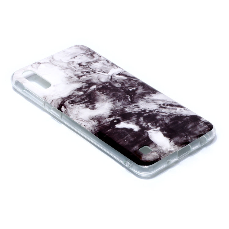 For Galaxy M10 Coloured Drawing Pattern IMD Workmanship Soft TPU Protective Case