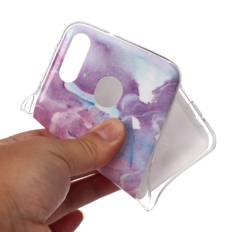 For Galaxy M20 Coloured Drawing Pattern IMD Workmanship Soft TPU Protective Case