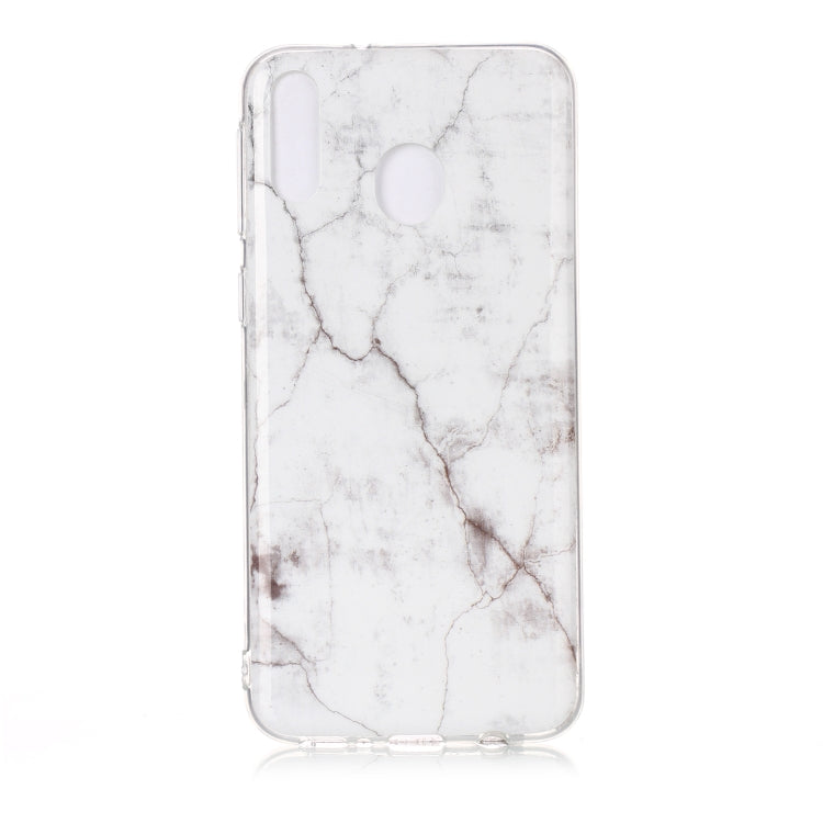 For Galaxy M20 Coloured Drawing Pattern IMD Workmanship Soft TPU Protective Case
