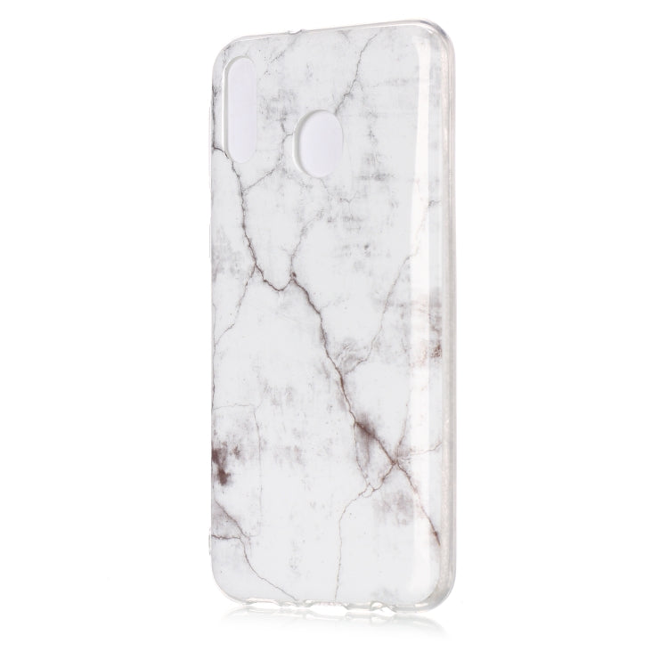 For Galaxy M20 Coloured Drawing Pattern IMD Workmanship Soft TPU Protective Case