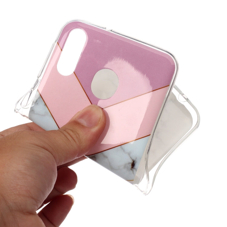 For Galaxy M20 Coloured Drawing Pattern IMD Workmanship Soft TPU Protective Case