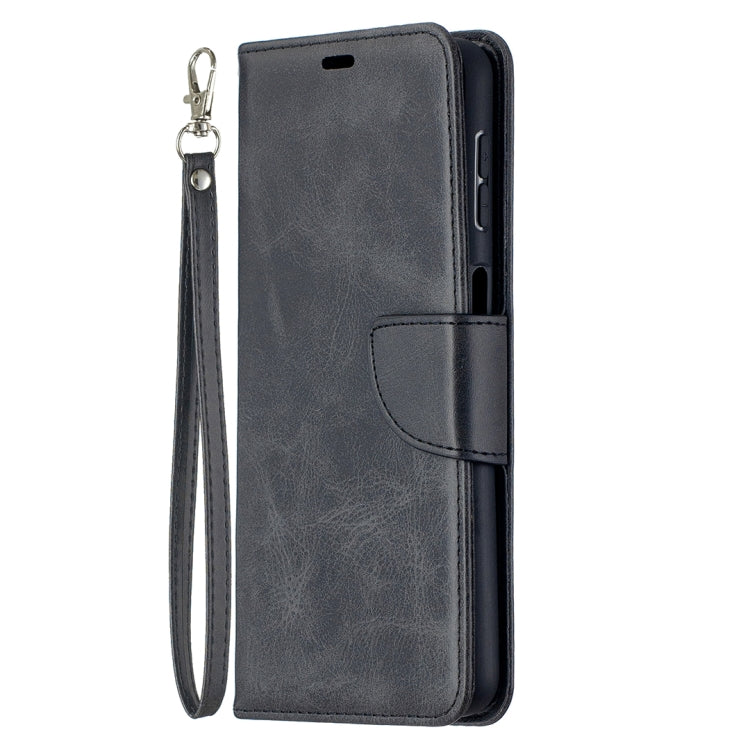 For Samsung Galaxy A32 5G Retro Lambskin Texture Pure Color Horizontal Flip PU Leather Case with Holder & Card Slots & Wallet & Lanyard