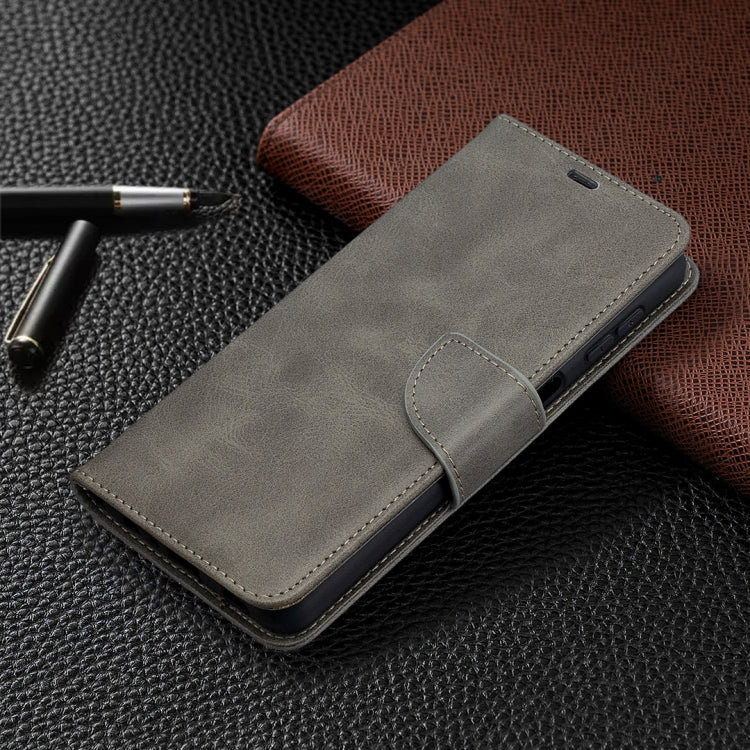 For Samsung Galaxy A32 5G Retro Lambskin Texture Pure Color Horizontal Flip PU Leather Case with Holder & Card Slots & Wallet & Lanyard