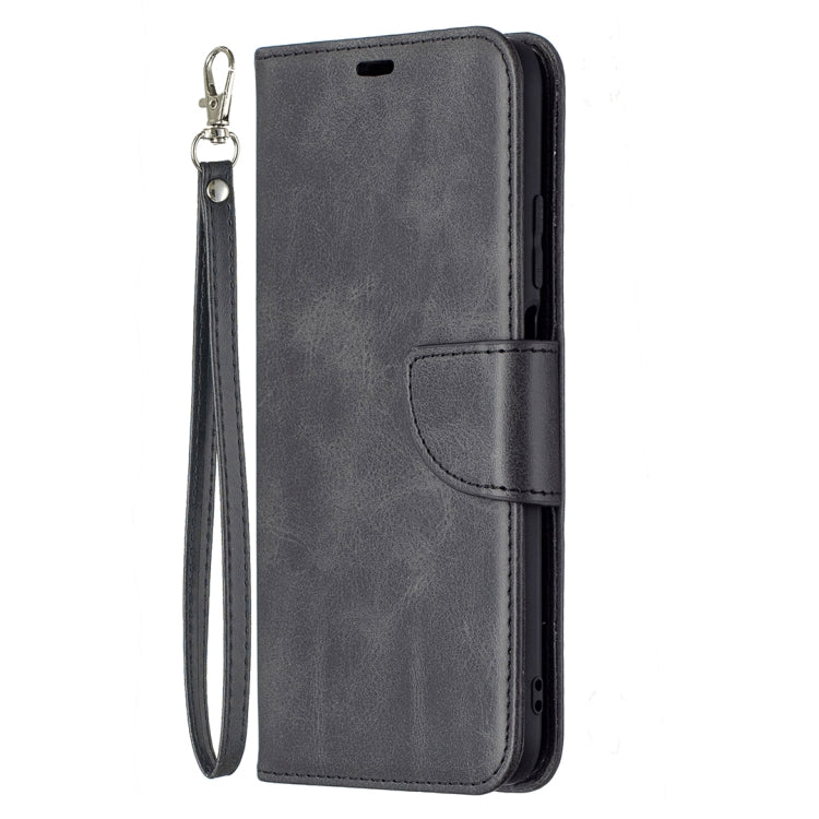 For Xiaomi Poco M3 Retro Lambskin Texture Pure Color Horizontal Flip PU Leather Case with Holder & Card Slots & Wallet & Lanyard