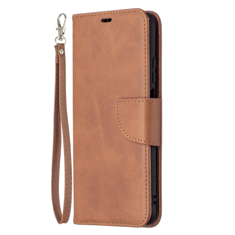 For Xiaomi Poco M3 Retro Lambskin Texture Pure Color Horizontal Flip PU Leather Case with Holder & Card Slots & Wallet & Lanyard