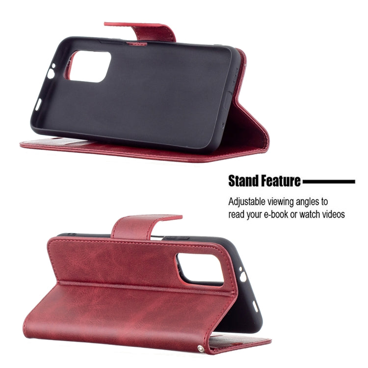 For Xiaomi Poco M3 Retro Lambskin Texture Pure Color Horizontal Flip PU Leather Case with Holder & Card Slots & Wallet & Lanyard