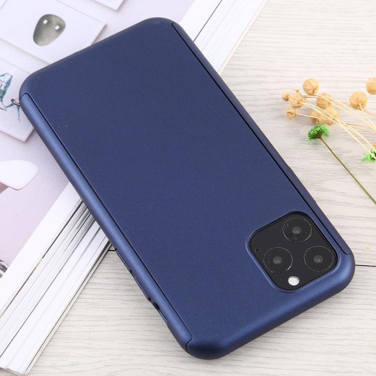 For iPhone 11 Pro Max Shockproof PC Full Coverage Protective Case with Tempered Glass Film