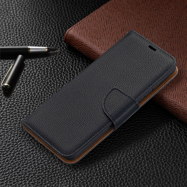 For Samsung Galaxy A52 5G / 4G Litchi Texture Pure Color Horizontal Flip PU Leather Case with Holder & Card Slots & Wallet & Lanyard