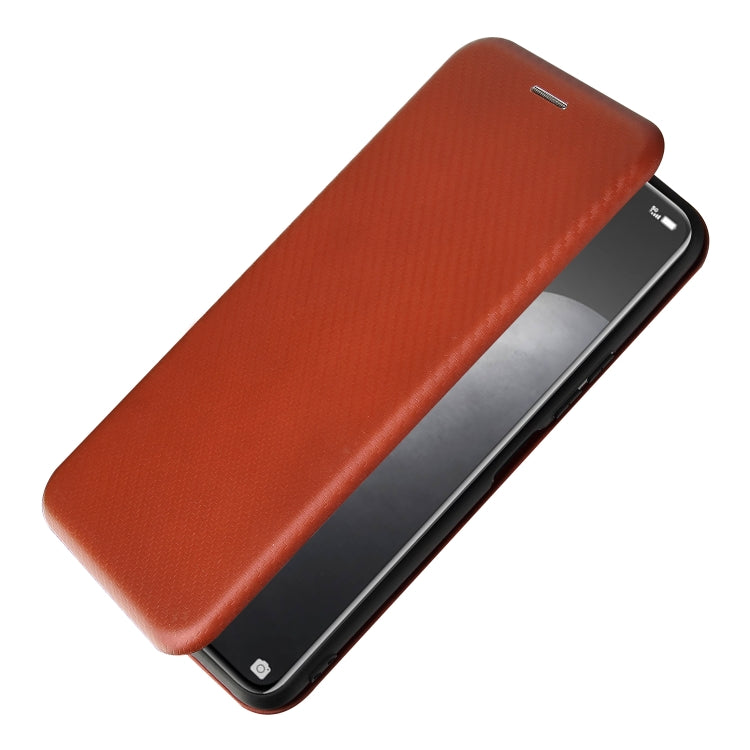 For vivo Y51 2020 Carbon Fiber Texture Horizontal Flip TPU + PC + PU Leather Case with Card Slot