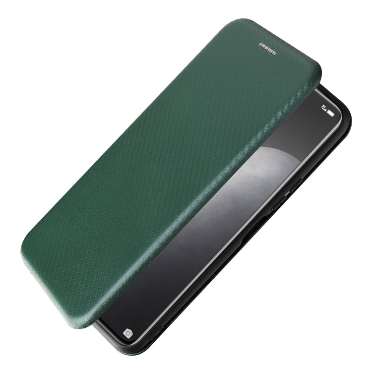 For vivo Y51 2020 Carbon Fiber Texture Horizontal Flip TPU + PC + PU Leather Case with Card Slot