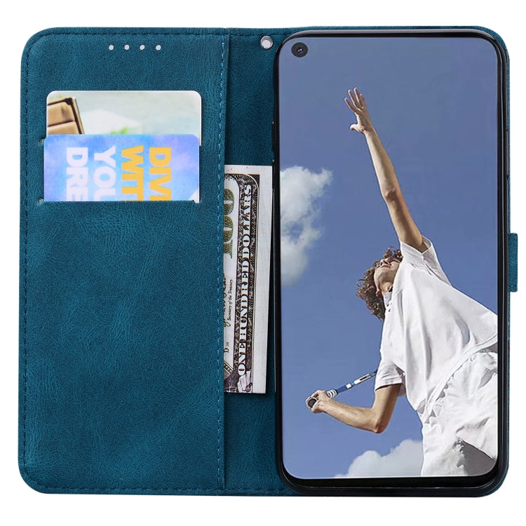 For OPPO A52 / A72 / A92 Retro Skin Feel Butterflies Embossing Horizontal Flip Leather Case with Holder & Card Slots & Wallet