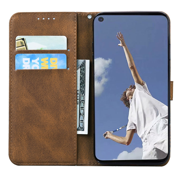 For OPPO A52 / A72 / A92 Retro Skin Feel Butterflies Embossing Horizontal Flip Leather Case with Holder & Card Slots & Wallet