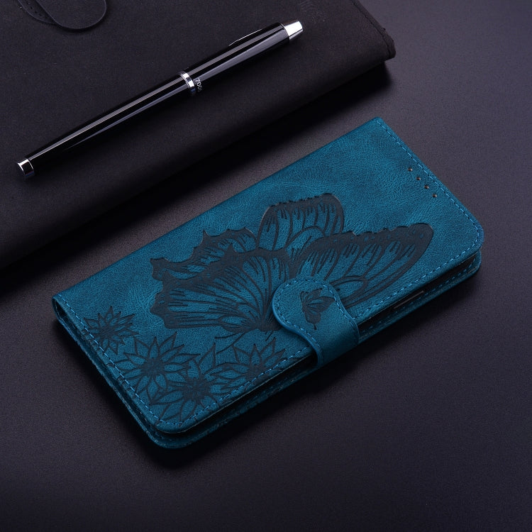 For OPPO A9 (2020) Retro Skin Feel Butterflies Embossing Horizontal Flip Leather Case with Holder & Card Slots & Wallet