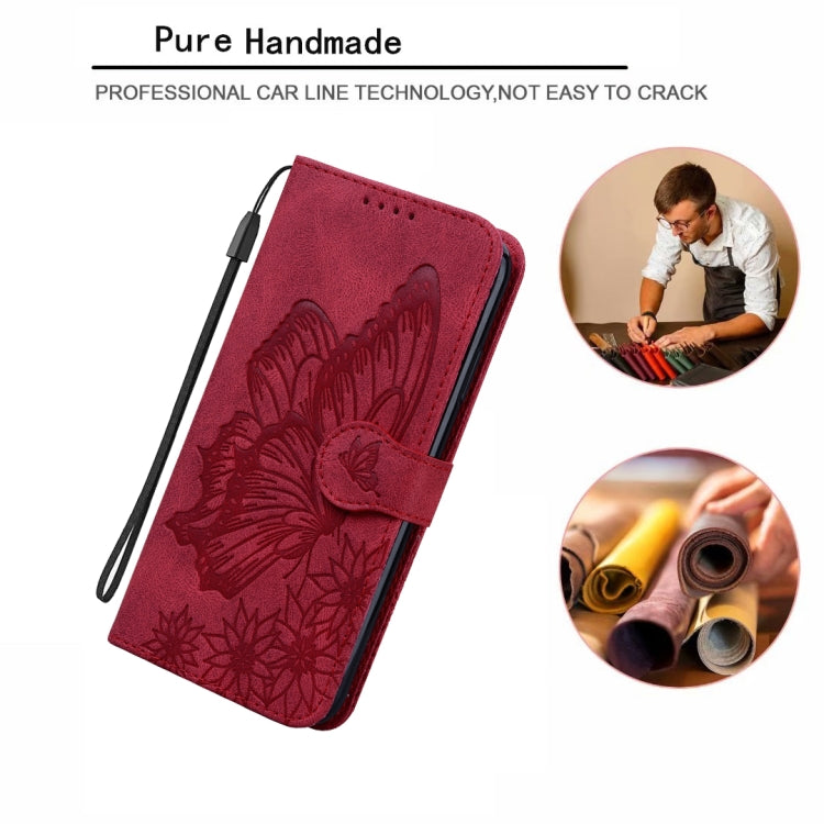 For Huawei Honor 10X Lite Retro Skin Feel Butterflies Embossing Horizontal Flip Leather Case with Holder & Card Slots & Wallet
