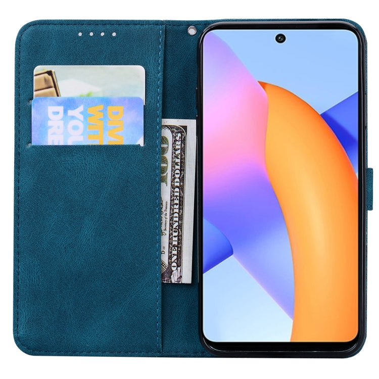 For Huawei Honor 10X Lite Retro Skin Feel Butterflies Embossing Horizontal Flip Leather Case with Holder & Card Slots & Wallet