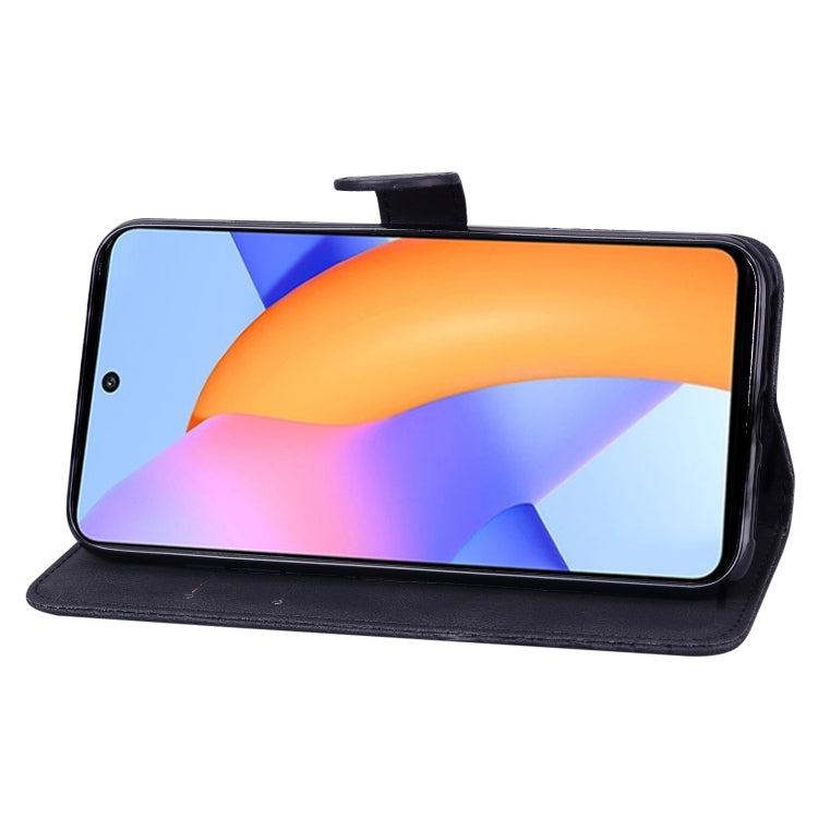 For Huawei Honor 10X Lite Retro Skin Feel Butterflies Embossing Horizontal Flip Leather Case with Holder & Card Slots & Wallet