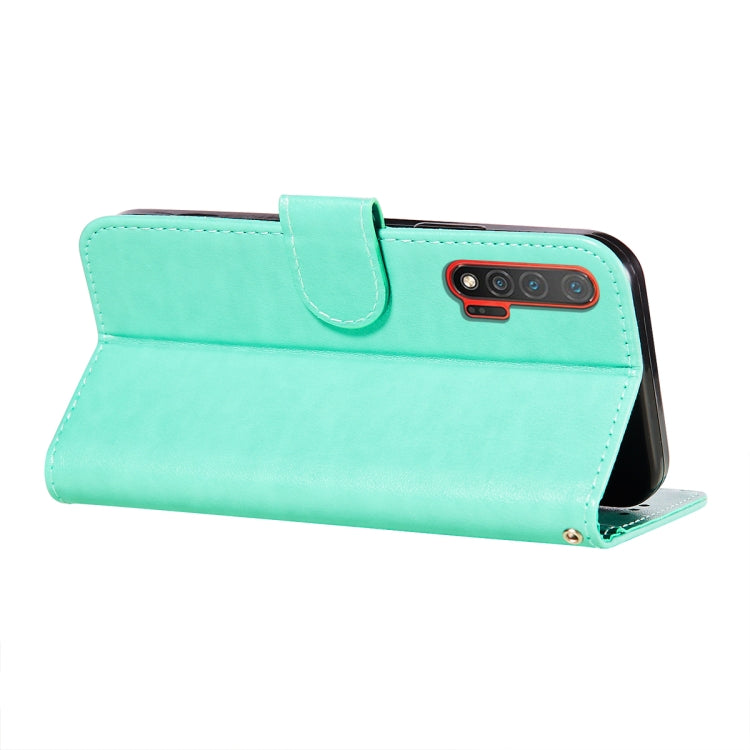 For Huawei nova 6 Flower Vine Embossing Pattern Horizontal Flip Leather Case with Card Slot & Holder & Wallet & Lanyard