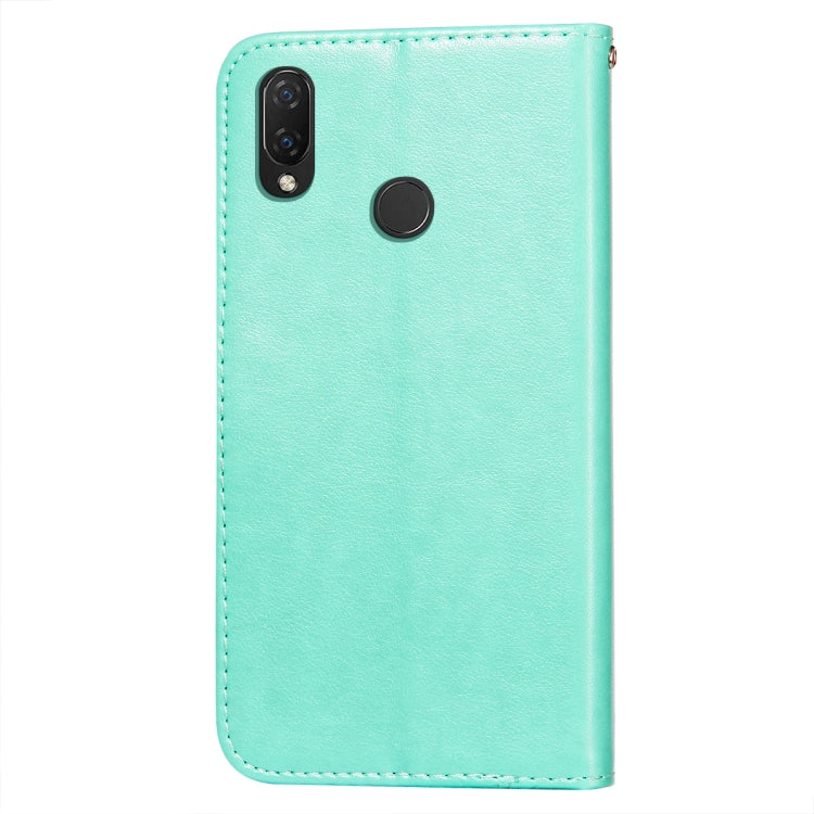 For Huawei P smart+ / nova 3i Flower Vine Embossing Pattern Horizontal Flip Leather Case with Card Slot & Holder & Wallet & Lanyard